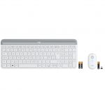 Комплект (клавіатура, мишка) бездротовий Logitech MK470 White (920-009205)