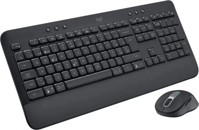 Комплект (клавіатура, миша) бездротовий Logitech MK650 Combo for Business Graphite (920-011004)