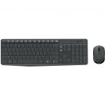Комплект (клавіатура, мишка) бездротовий Logitech MK235 ENG/UKR Grey (920-007931)