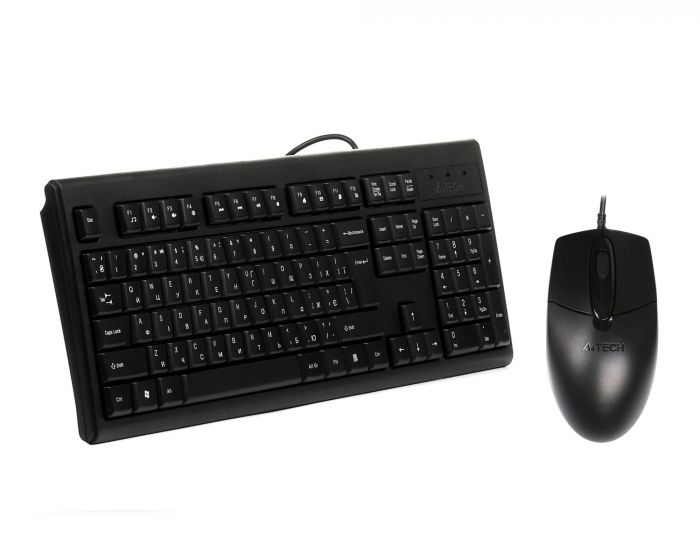 Комплект (клавіатура, миша) A4Tech KR-8372S Black