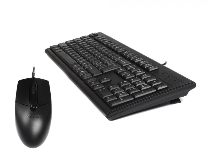 Комплект (клавіатура, миша) A4Tech KR-8372S Black