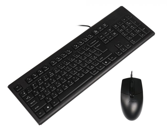 Комплект (клавіатура, миша) A4Tech KR-8372S Black