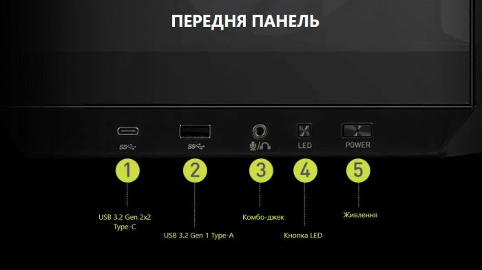 Корпус MSI MAG Pano 100R PZ без БЖ