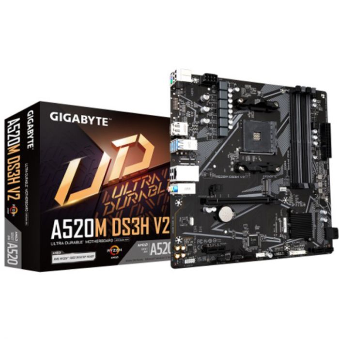 Материнська плата Gigabyte A520M DS3H V2 Socket AM4