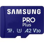 Карта пам`яті MicroSDXC 128GB UHS-I/U3 Samsung Pro Plus R180/W130MB/s + OTG Card reader (MB-MD128SB/WW)