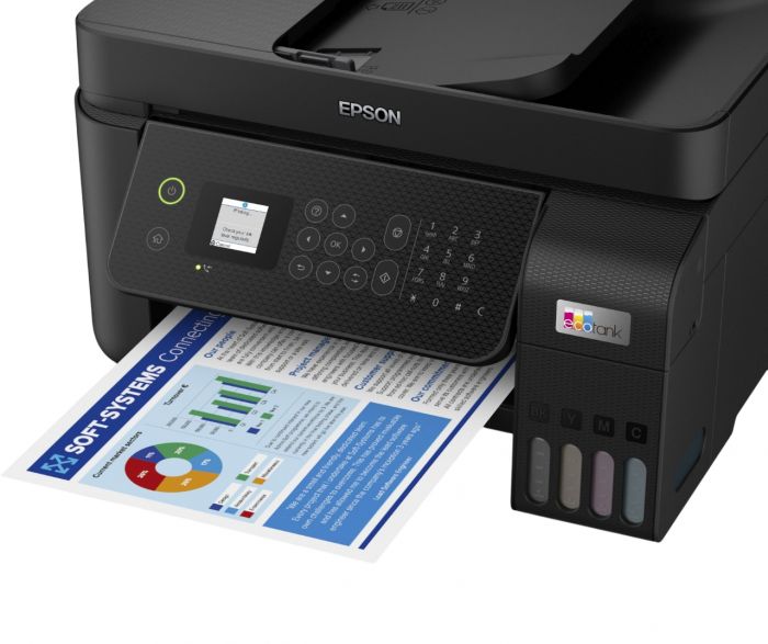 Багатофункціональний пристрій А4 Epson EcoTank L5290 Wi-Fi (C11CJ65407)