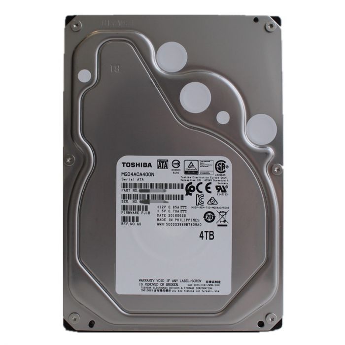 Накопичувач HDD SATA 4TB Toshiba 7200rpm 128MB (MG04ACA400N)