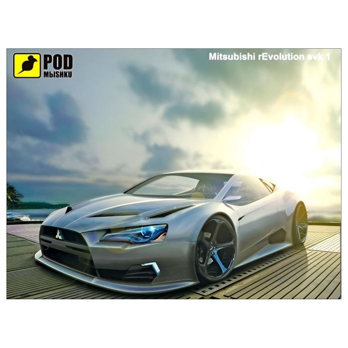 Килимок для миші Podmyshku Mitsubishi