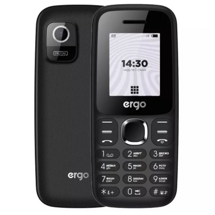 Мобiльний телефон Ergo B184 Dual Sim Black