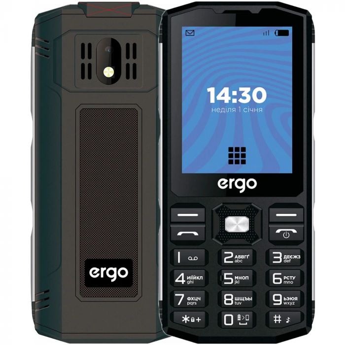 Мобiльний телефон Ergo E282 Dual Sim Black