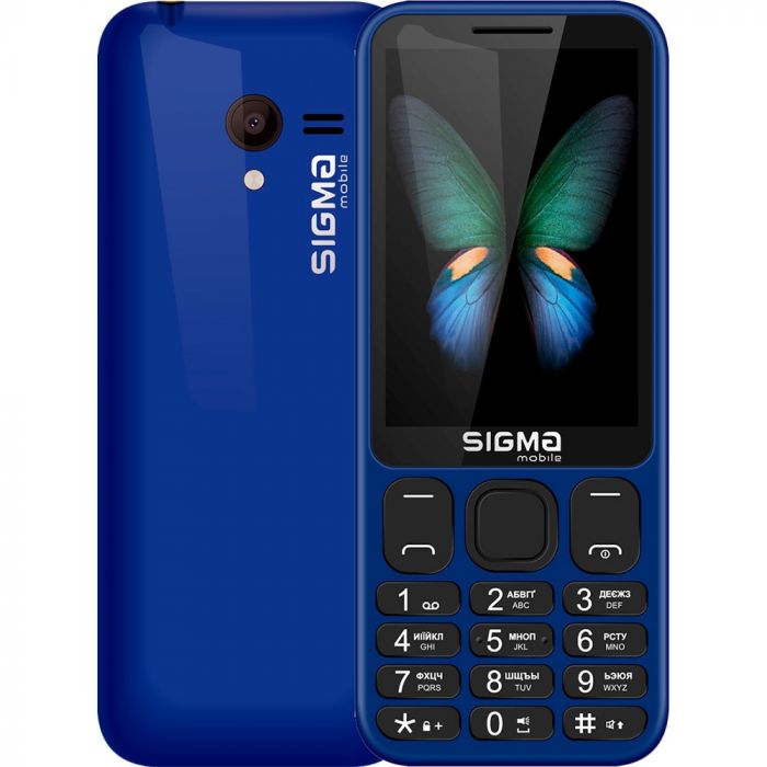 Мобiльний телефон Sigma mobile X-Style 351 Lider Dual Sim Blue