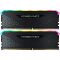 Модуль пам`ятi DDR4 2x8GB/3200 Corsair Vengeance RGB RS Black (CMG16GX4M2E3200C16)
