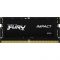 Модуль пам`ятi SO-DIMM 16GB/4800 DDR5 Kingston Fury Impact (KF548S38IB-16)
