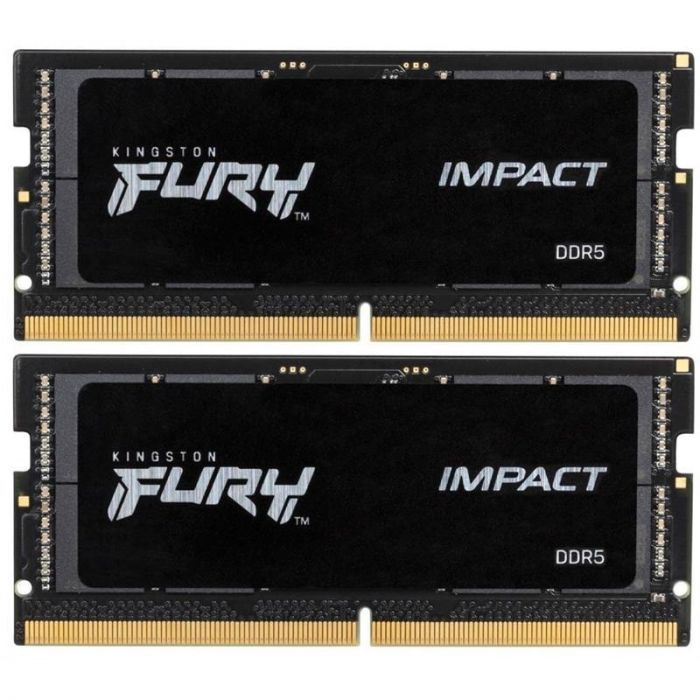 Модуль пам`ятi SO-DIMM DDR5 2x16GB/5600 Kingston Fury Impact (KF556S40IBK2-32)