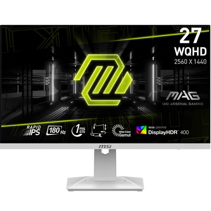Монітор MSI 27" MAG 274QRFW IPS White 180Hz