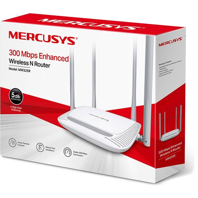 Бездротовий маршрутизатор Mercusys MW325R