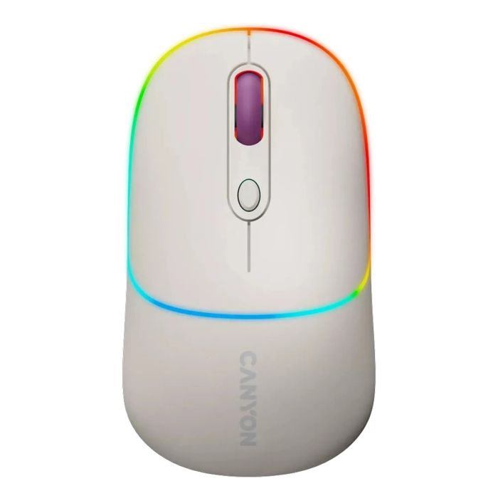 Миша бездротова Canyon MW-22 Dual Band RGB Wireless Rice (CNS-CMSW22RC)