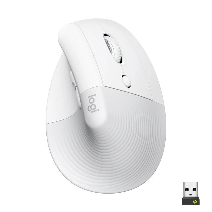 Миша бездротова Logitech Lift Vertical Ergonomic White (910-006475)