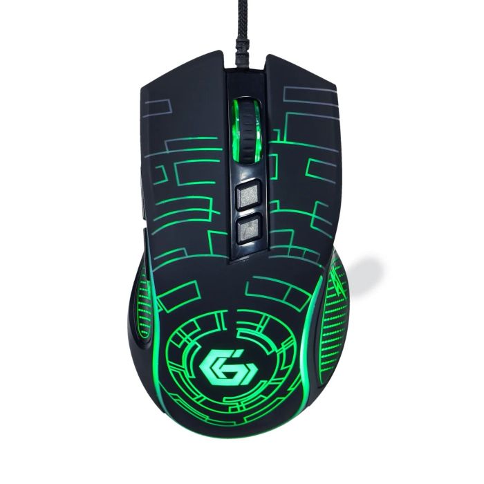 Миша Gembird MUSG-RGB-01 Black
