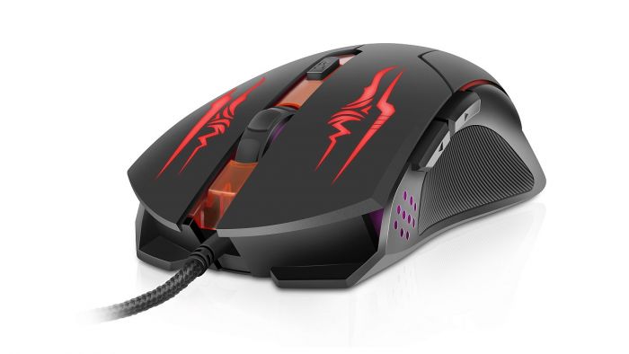 Миша REAL-EL RM-520 Gaming Black  (EL123200020)
