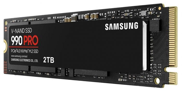 Накопичувач SSD  2ТB Samsung 990 PRO M.2 2280 PCIe 4.0 x4 NVMe V-NAND TLC (MZ-V9P2T0BW)