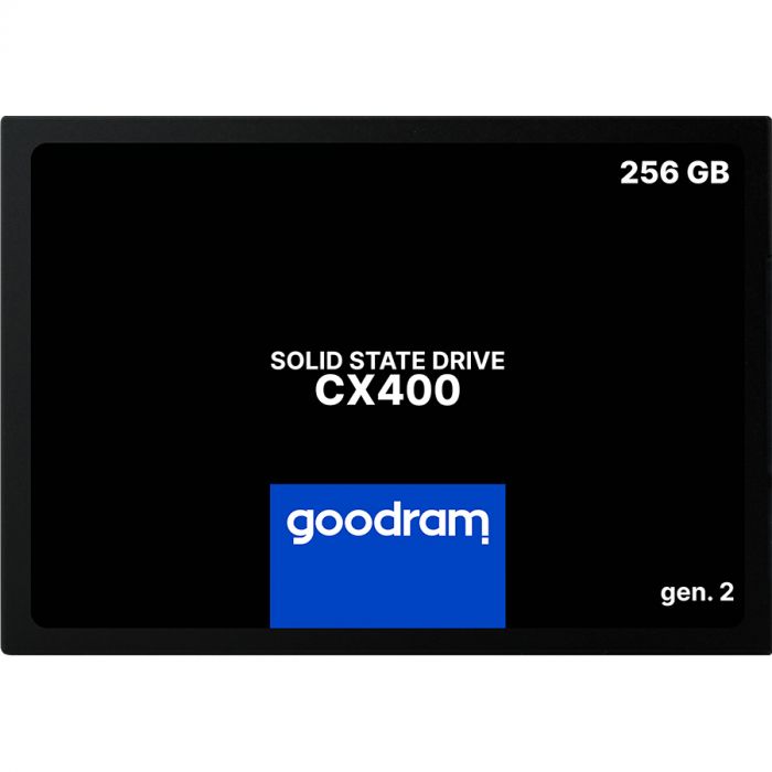 Накопичувач SSD  256GB GOODRAM CX400 Gen.2 2.5" SATAIII 3D TLC (SSDPR-CX400-256-G2)