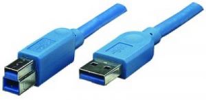 Кабель ATcom USB 3.0 AM/BM 1.8 м blue