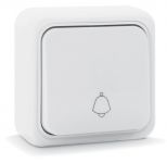 Кнопка дзвінка SVEN Vesta SE-65014-B накладного типу біла