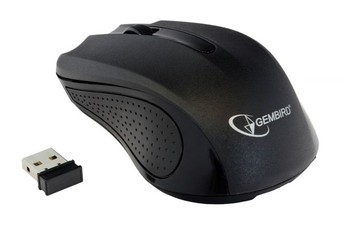 Миша бездротова Gembird MUSW-101 чорна USB