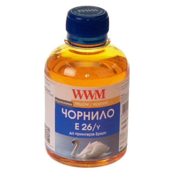 Чорнило WWM EPSON Expression Premium XP-600/605/700 Yellow (E26/Y) 200 г