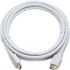 Кабель Cablexpert (CC-HDMI4-W-6) HDMI - HDMI V 2.0 (M/M), 4K, 2 м, вилка/вилка 1.8м White
