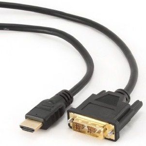 Кабель Gembird (CC-HDMI-DVI-10MC) HDMI-DVI 10м чорний
