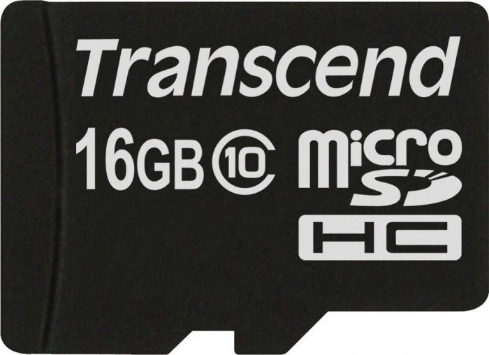 Карта пам`ятi MicroSDHC 16GB Class 10 Transcend (TS16GUSDC10)