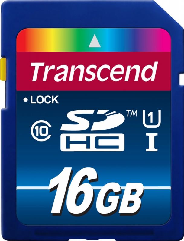 Карта пам`ятi SDHC 16GB UHS-I Class 10 Transcend Premium (TS16GSDU1)