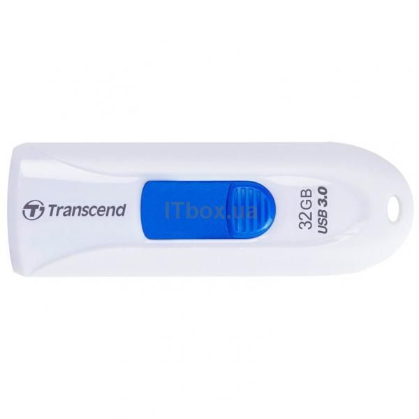 Флеш-накопичувач USB3.0 32GB Transcend JetFlash 790 White (TS32GJF790W)