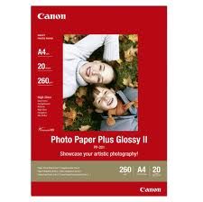 Фотопапiр CANON (PP-201) Photo Paper Plus глянсовий 260г/м2 A4 20арк. (2311B019)