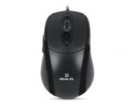 Мишка REAL-EL RM-290 Black USB