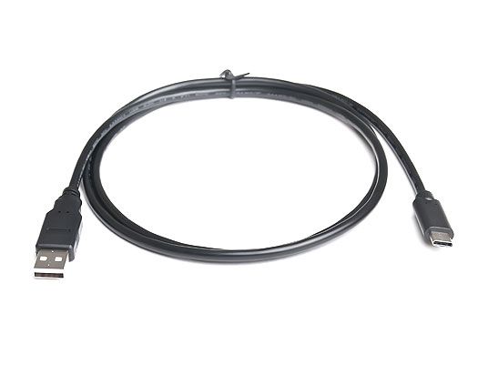 Кабель REAL-EL USB2.0 AM-Type C 1m, чорний