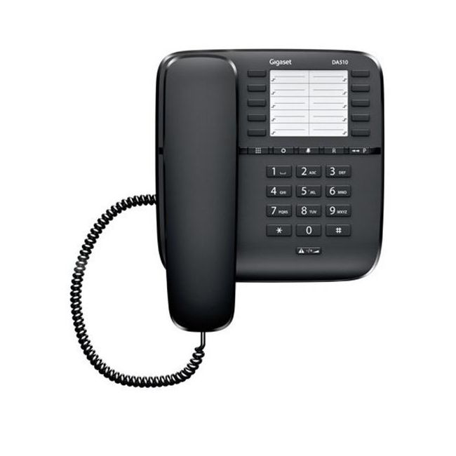 Провiдний телефон Gigaset DA510 Black (S30054-S6530-R601)
