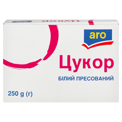 Цукор Aro білий пресований 250г