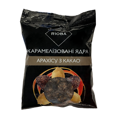 Ядра арахісу Rioba карамелізовані з какао 120г