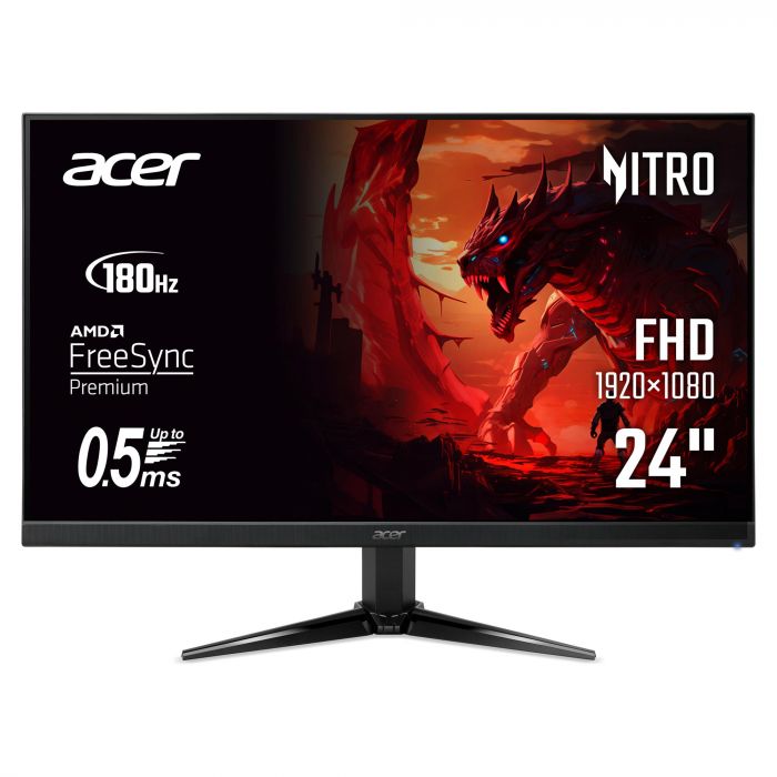 Монітор Acer 23.8" QG241YM3bmiipx (UM.QQ1EE.301) IPS Black