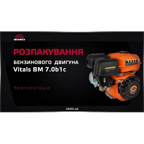 Двигун бензиновий Vitals BM 7.0b1с