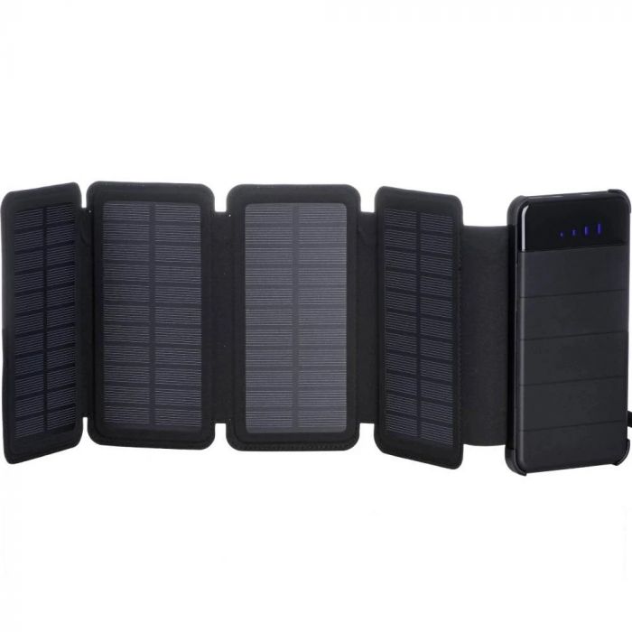 Універсальна мобільна батарея 2E Solar 8000mAh Black (2E-PB814-BLACK)