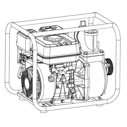 Мотопомпа бензинова Vitals Master USK 2-35cl