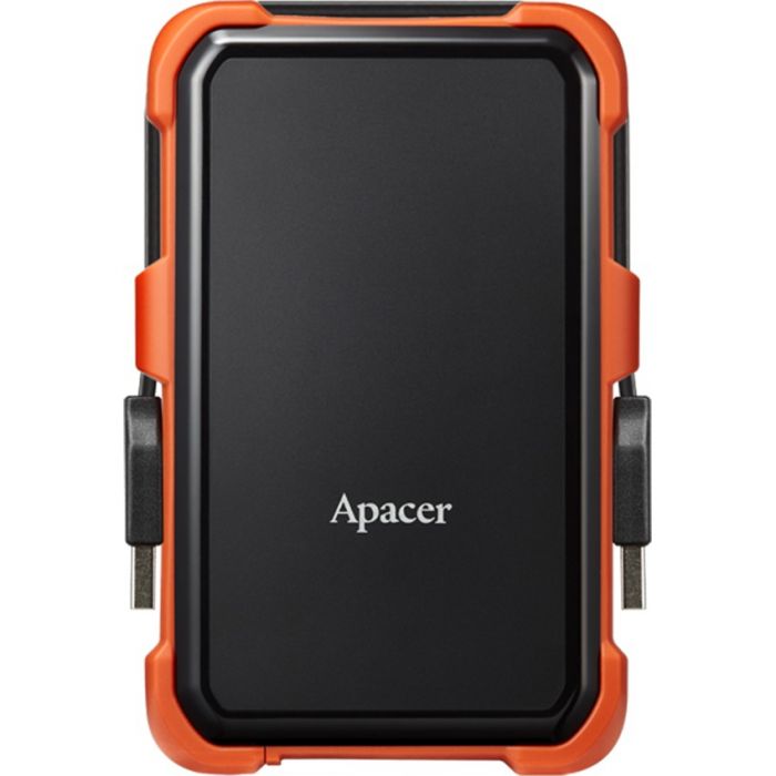 Зовнішній жорсткий диск 2.5" USB 2.0TB Apacer AC630 Black/Orange (AP2TBAC630T-1)