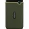 Накопичувач зовнiшнiй HDD 2.5" USB 2.0TB Transcend StoreJet 25M3 Military Green Slim (TS2TSJ25M3G)