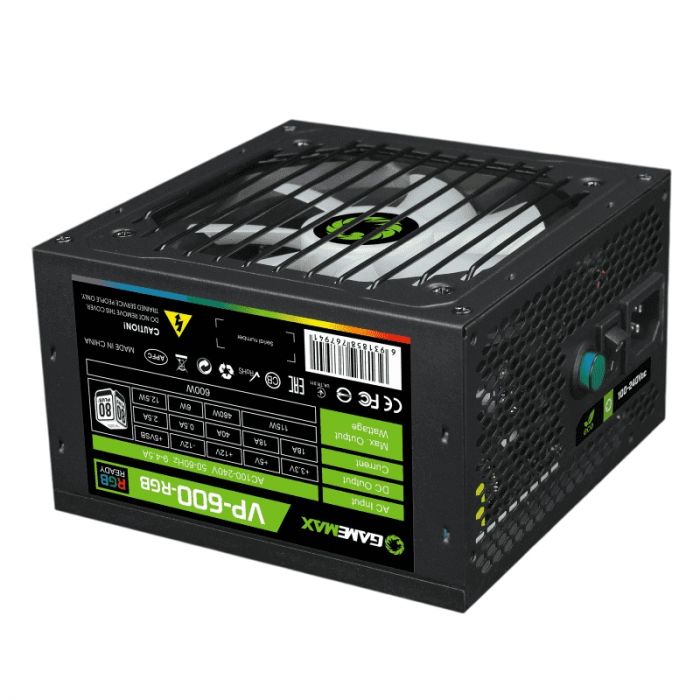 Блок живлення GameMax VP-600-RGB 600W