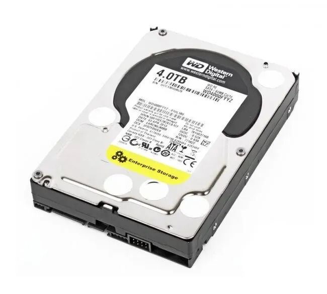 Накопичувач HDD 3.5" SATA 4.0TB WD 7200rpm 64MB (WD4000FYYZ)